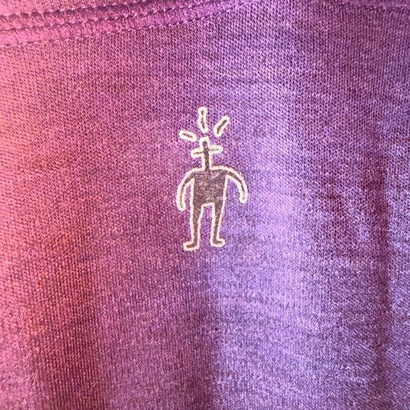 Smartwool merino wool Deep Purple Leggings Gorpcore medium - Picture 2 of 5